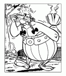 Dessin de obelix toc toc toc 