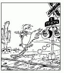 Dessin de BipBip Coyotte 020 