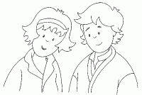 Dessin de Caillou 012 