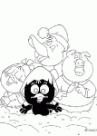Dessin de Calimero 024 