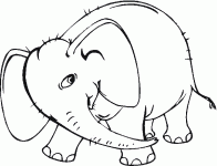 Dessin de dessin d un petit elephant 