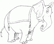 Dessin de elephant 