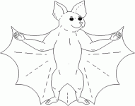 Dessin de chauve souris 