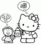 Dessin de Hello Kitty 004 