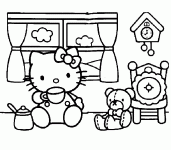 Dessin de Hello Kitty 006 