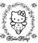 Dessin de Hello Kitty 014 