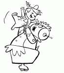 Dessin de Rosie porte Elroy