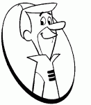 Dessin de portrait de George Jetson