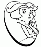Dessin de portrait de Jane Jetson