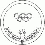 Dessin de medaille d or des jeux olympique 