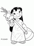 Dessin de Lilo et Stitch 023 