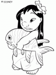 Dessin de Lilo et Stitch 027 
