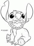 Dessin de Lilo et Stitch 028 