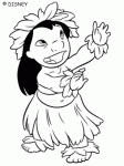 Dessin de Lilo et Stitch 029 