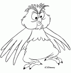 Dessin de Le hibou Archimede 