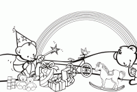 Dessin de cadeaux de noel 