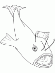 Dessin de anglerfish 