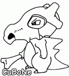 Dessin de 104 Cubone 