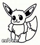 Dessin de 133 Eevee 