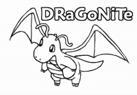Dessin de 149 Dragonite 