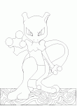 Dessin de 150 Mewtwo bis 