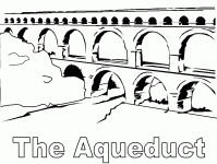 Dessin de aqueduct rome image 