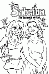 Dessin de sabrina the teenage witch 
