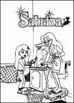 Dessin de sabrina zap 