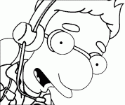 Dessin de Milhouse est un pilote 