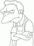 Dessin de Moe Szyslak 