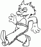 Dessin de Scratchy est cool 