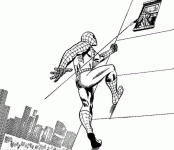 Dessin de Spiderman 017 