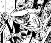 Dessin de Spiderman 022 