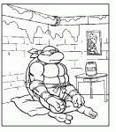 Dessin de Tortues Ninja 011 