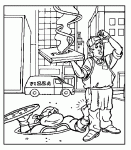 Dessin de Tortues Ninja 014 