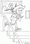 Dessin de Andy joue avec Woody 