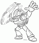 Dessin de Buzz l Eclair  