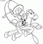 Dessin de Jessie sur le cheval Pile Poil 