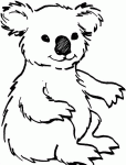 Dessin de dessin de koala 