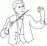 Dessin de chef d orchestre 