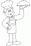 Dessin de cuisinier 