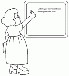 Dessin de institutrice 