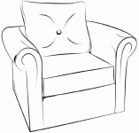 Dessin de fauteuil 