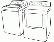 Dessin de machines a laver 