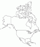 Dessin de pays d amerique du nord 