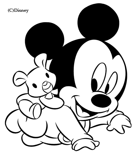 Dessins de Bébé Disney à colorier