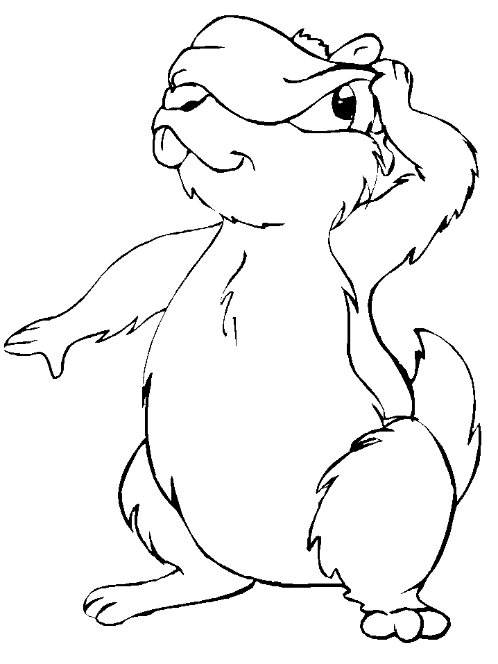 yellow bellied marmot coloring pages - photo #21
