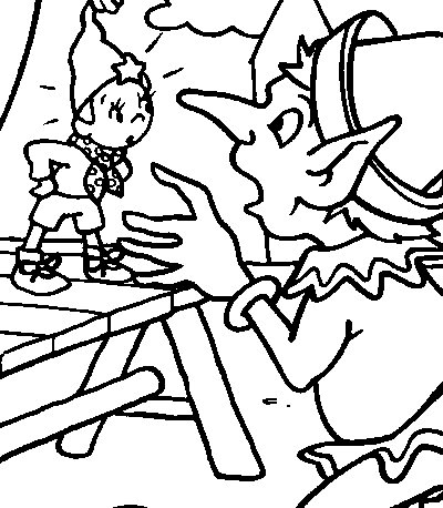 Coloriage Oui Oui Et Potiron