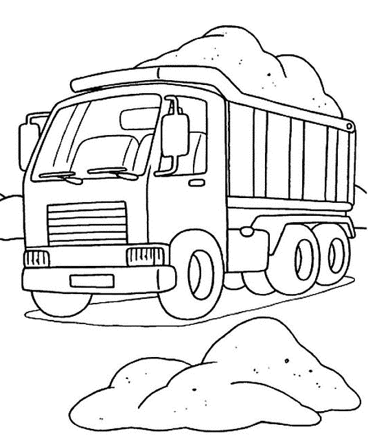dessin de camion