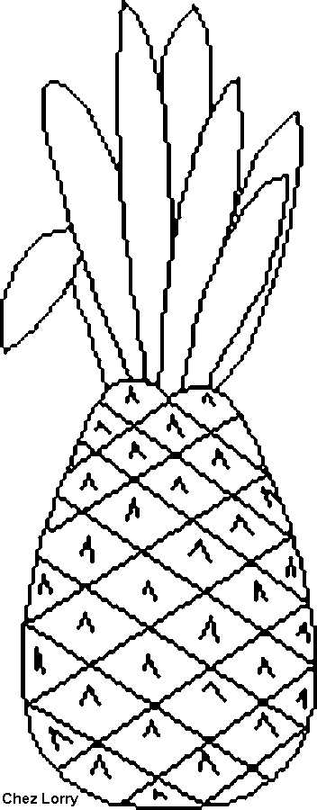 Coloriages de Fruits coloriage Fruits 1